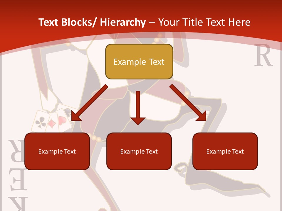 White Caregiver Close Up PowerPoint Template
