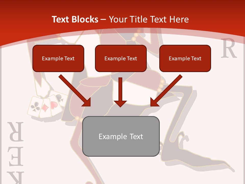 White Caregiver Close Up PowerPoint Template