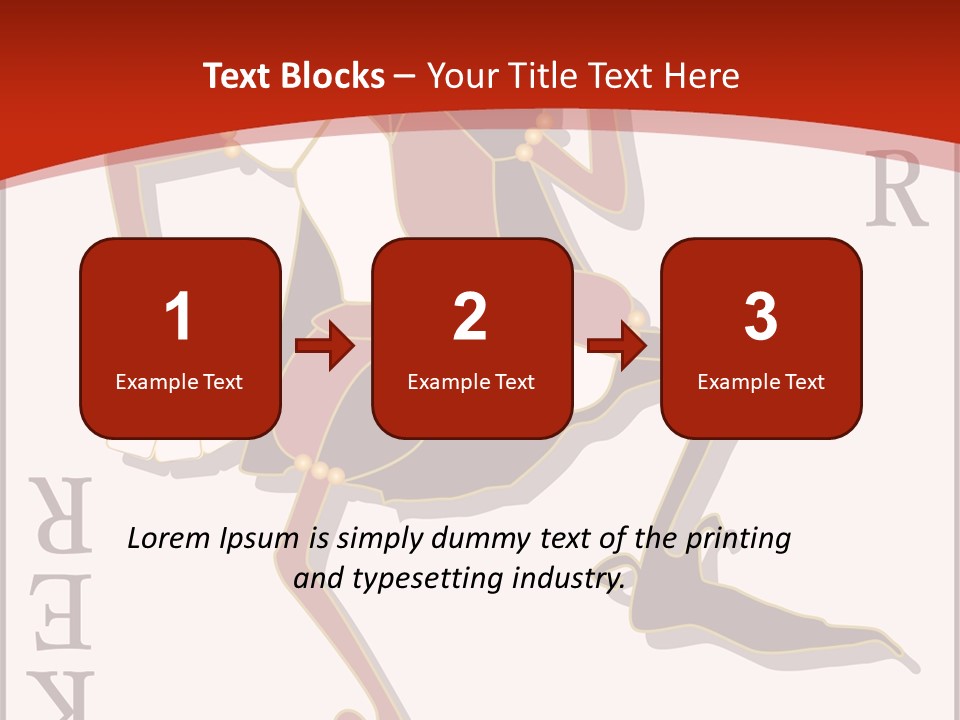 White Caregiver Close Up PowerPoint Template