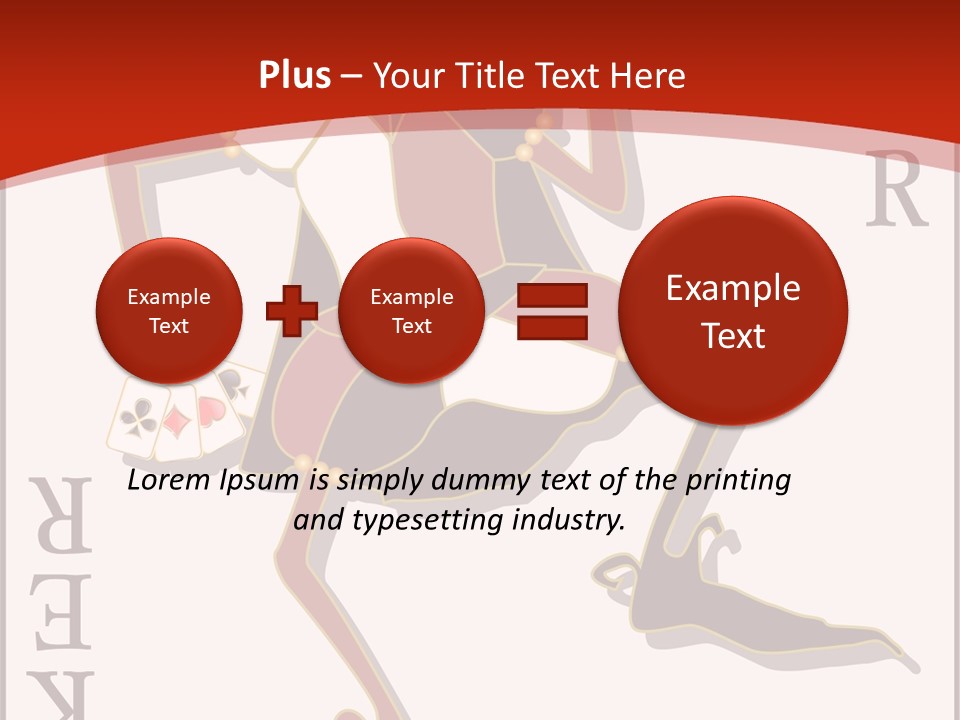 White Caregiver Close Up PowerPoint Template