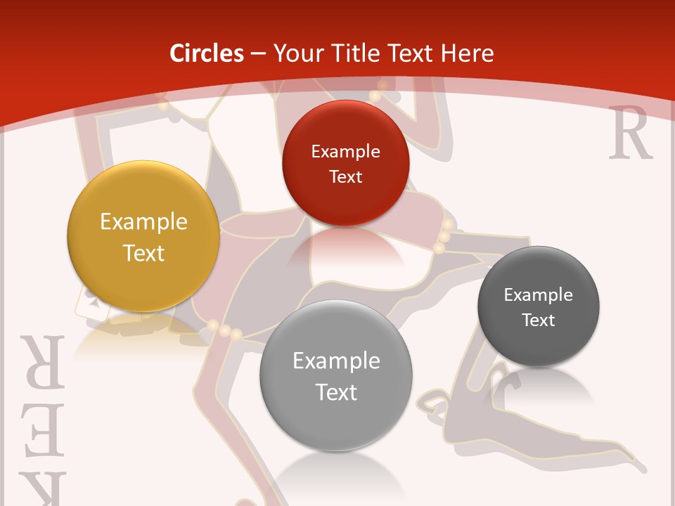 White Caregiver Close Up PowerPoint Template