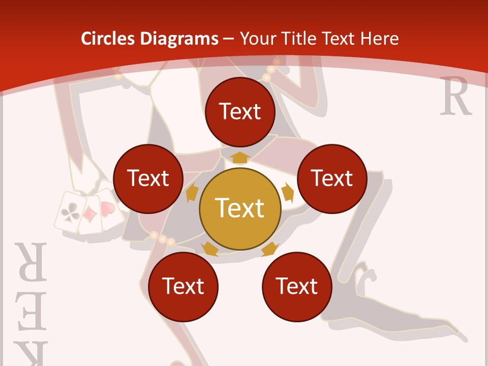 White Caregiver Close Up PowerPoint Template