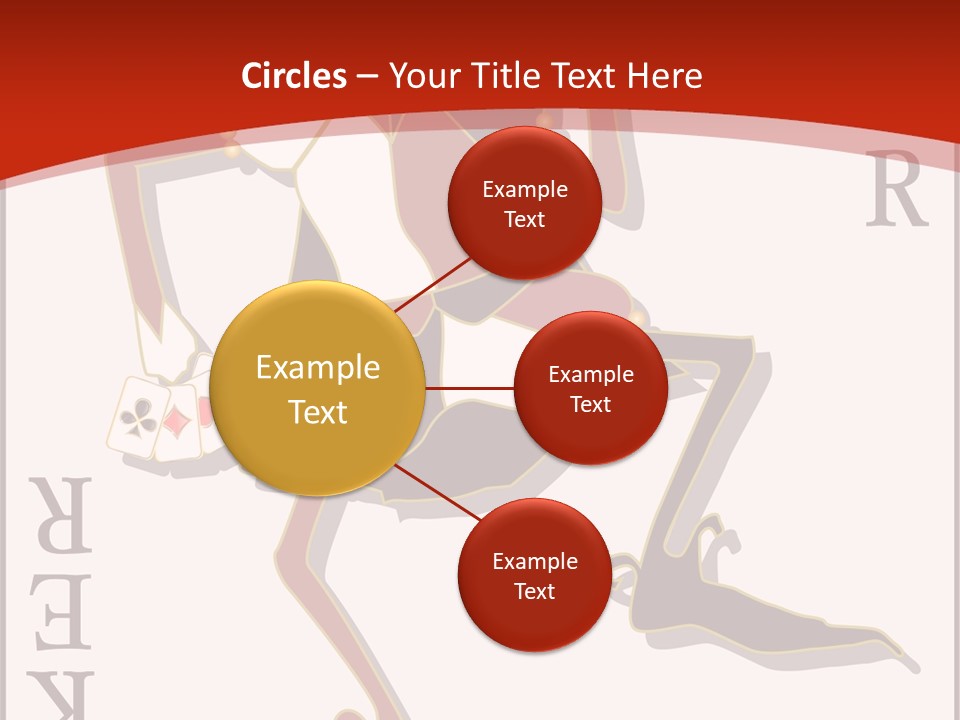 White Caregiver Close Up PowerPoint Template