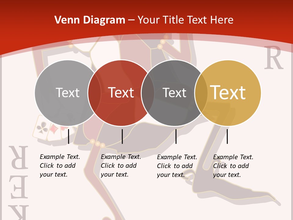 White Caregiver Close Up PowerPoint Template