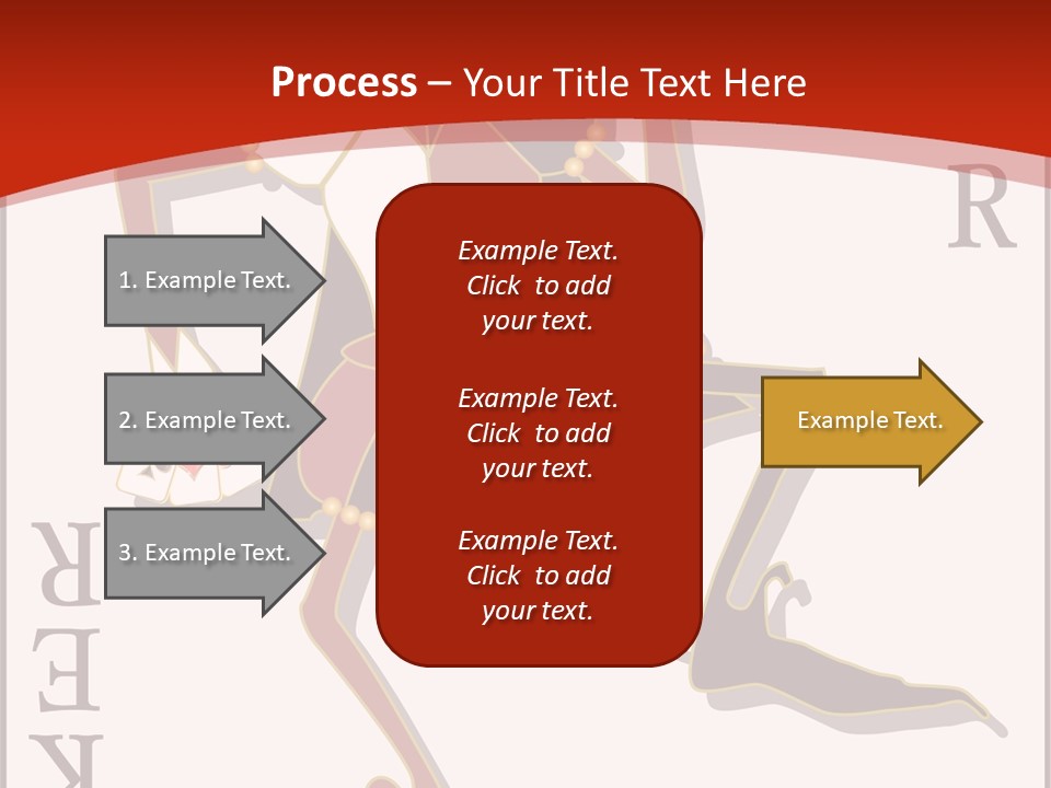 White Caregiver Close Up PowerPoint Template