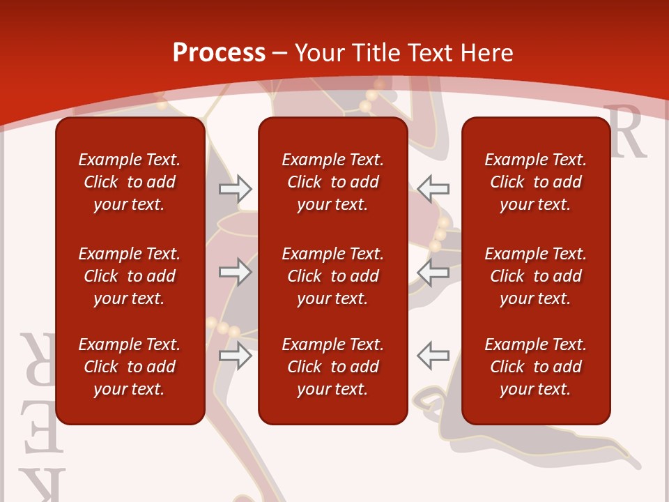 White Caregiver Close Up PowerPoint Template