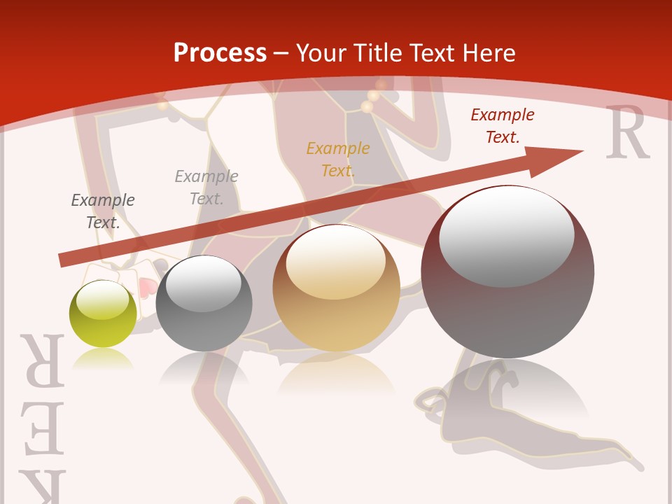 White Caregiver Close Up PowerPoint Template