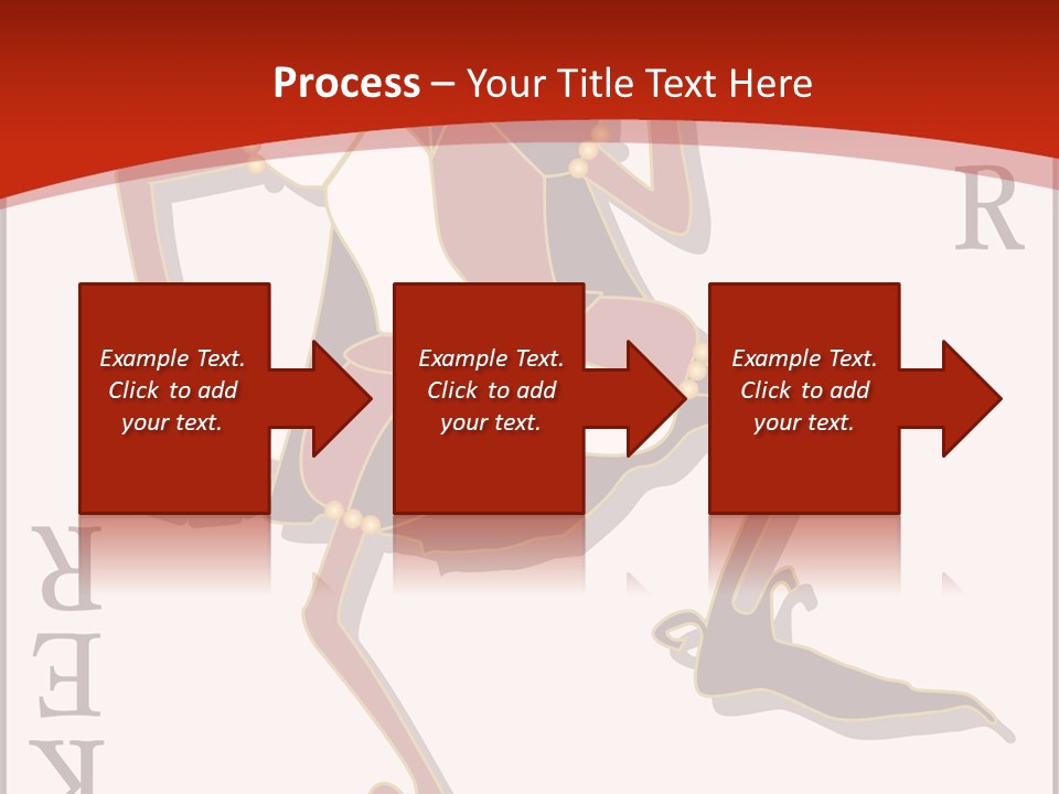 White Caregiver Close Up PowerPoint Template