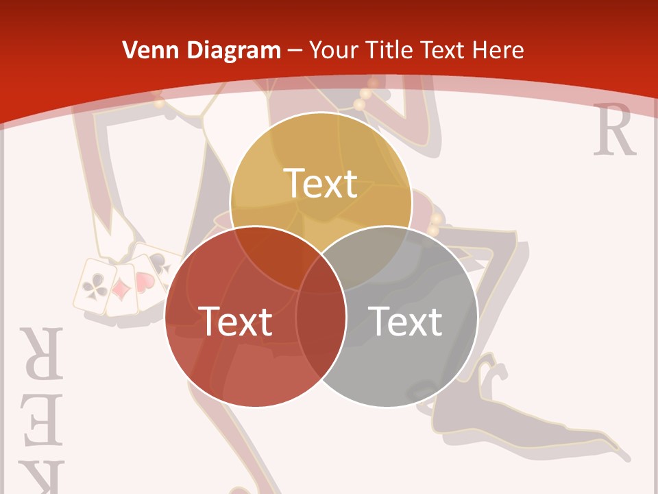 White Caregiver Close Up PowerPoint Template