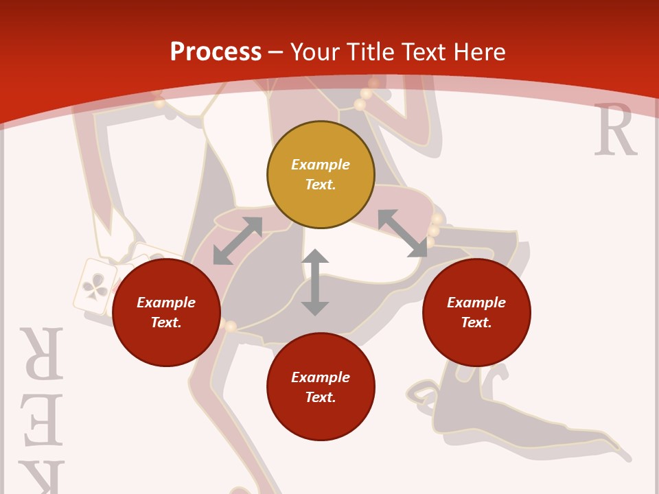 White Caregiver Close Up PowerPoint Template