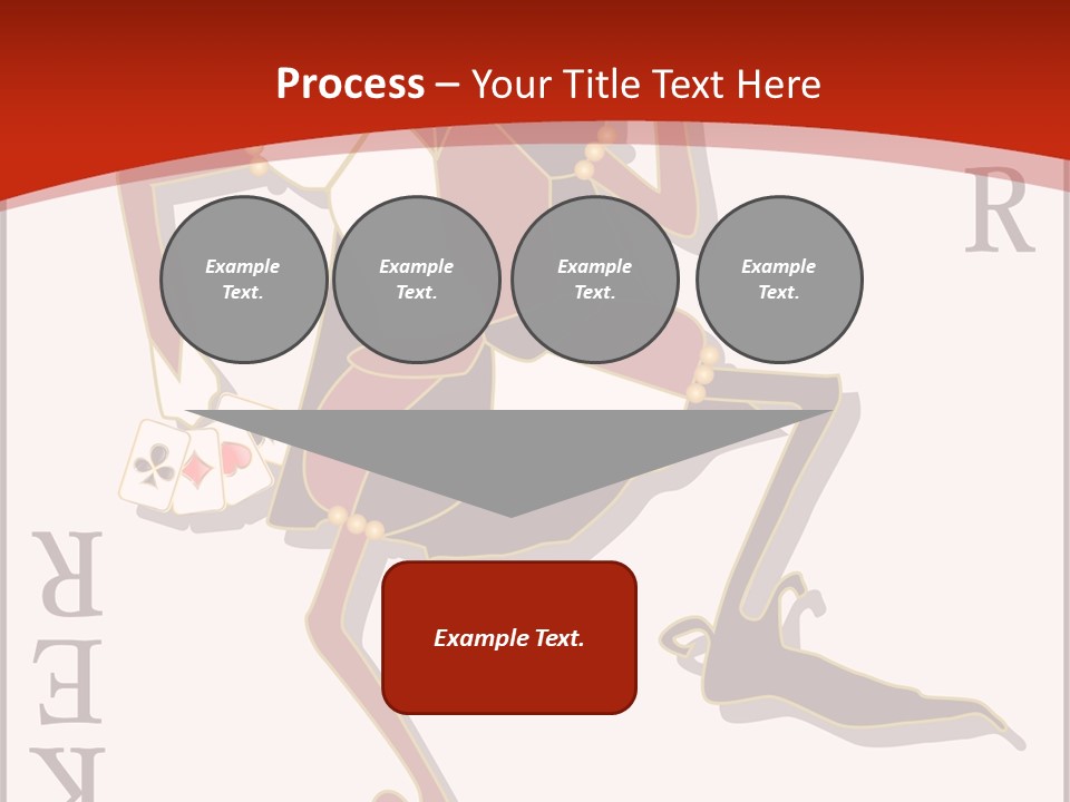 White Caregiver Close Up PowerPoint Template