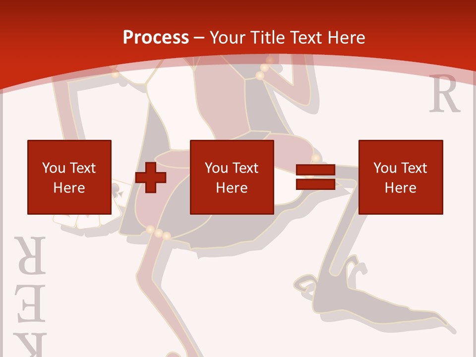 White Caregiver Close Up PowerPoint Template