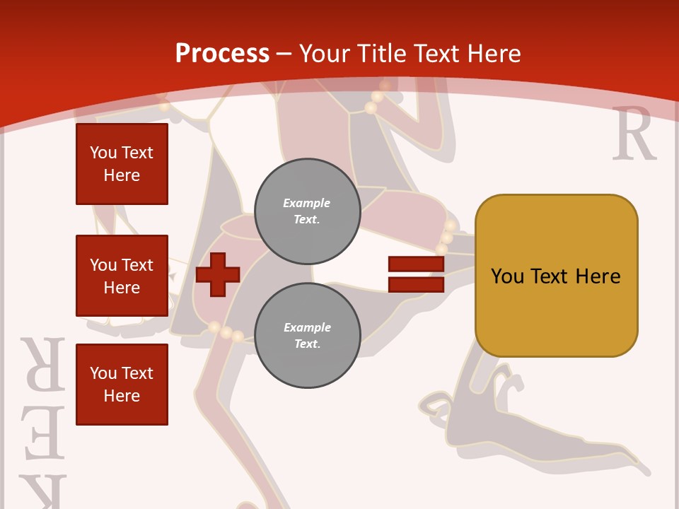 White Caregiver Close Up PowerPoint Template