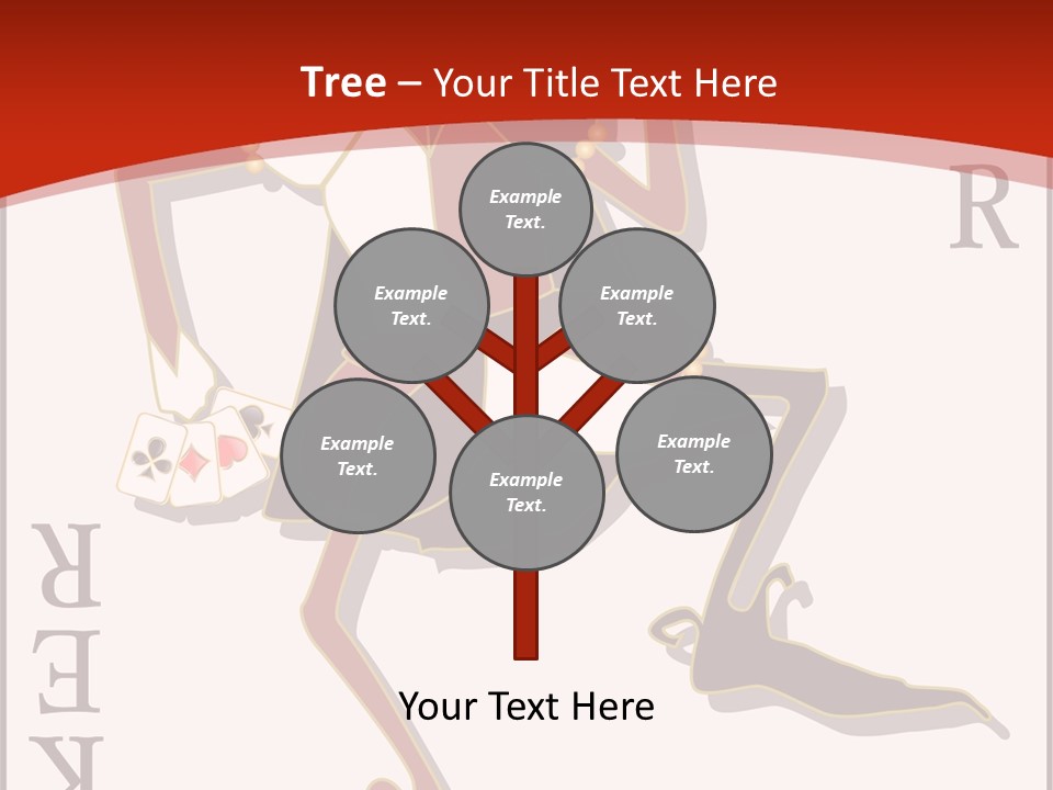 White Caregiver Close Up PowerPoint Template