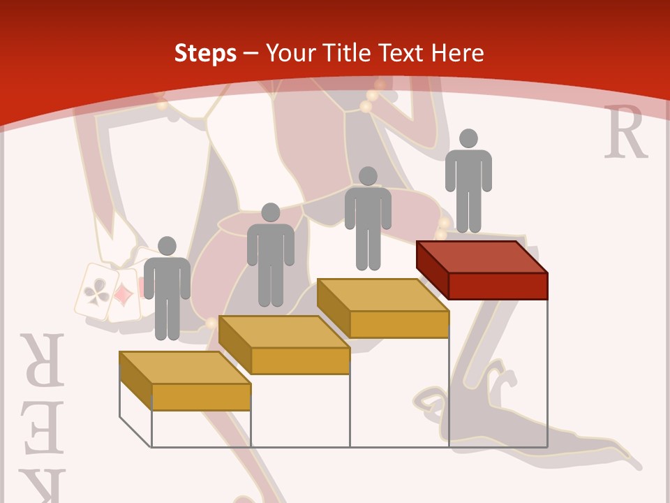 White Caregiver Close Up PowerPoint Template