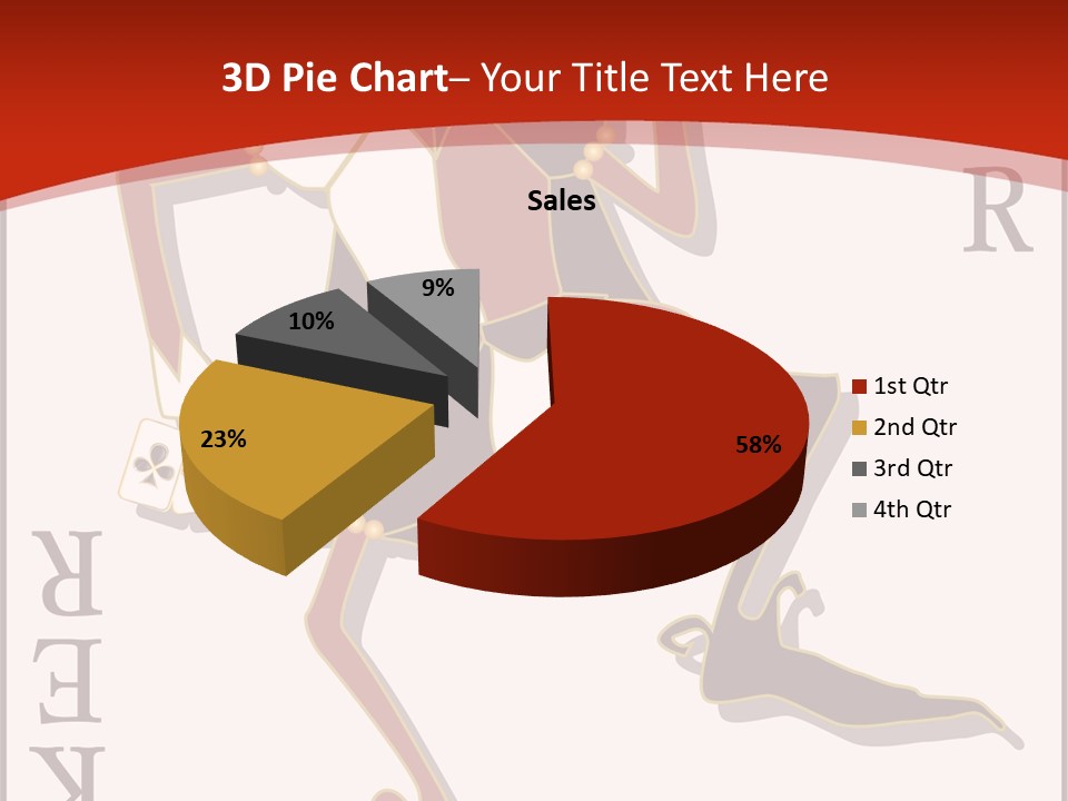 White Caregiver Close Up PowerPoint Template