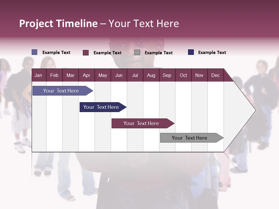 White White Background Assist PowerPoint Template