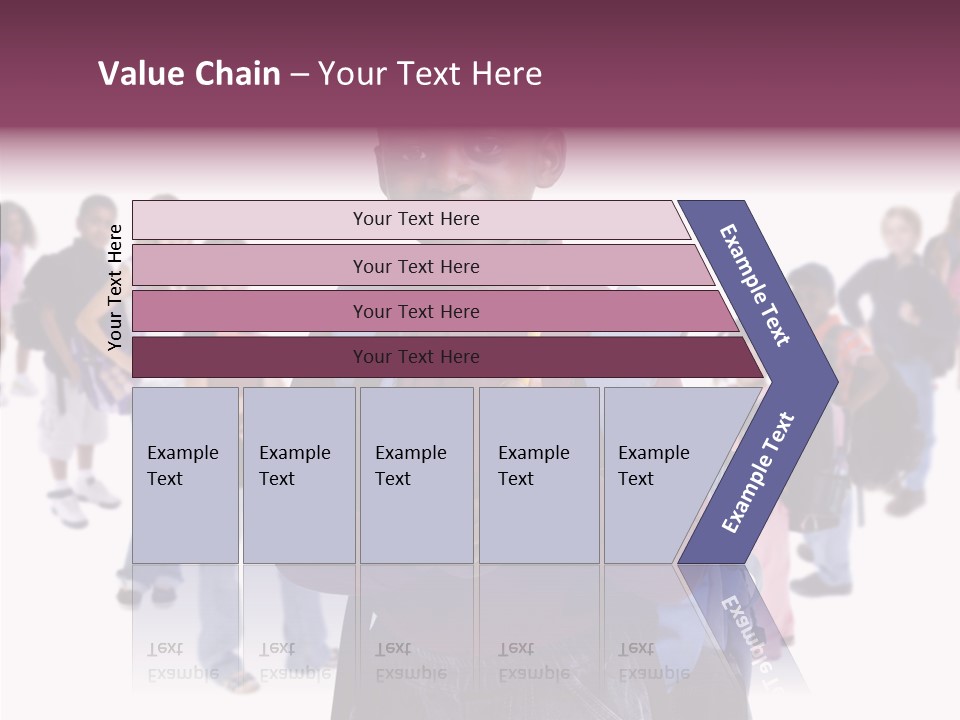 White White Background Assist PowerPoint Template