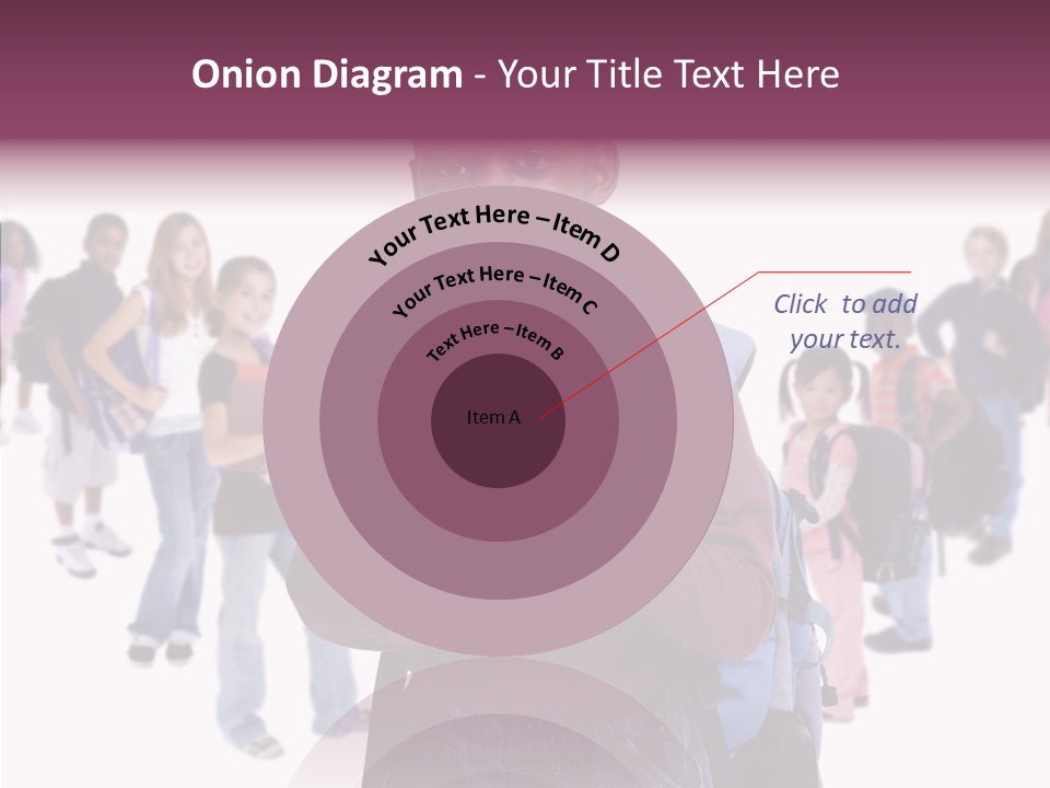 White White Background Assist PowerPoint Template