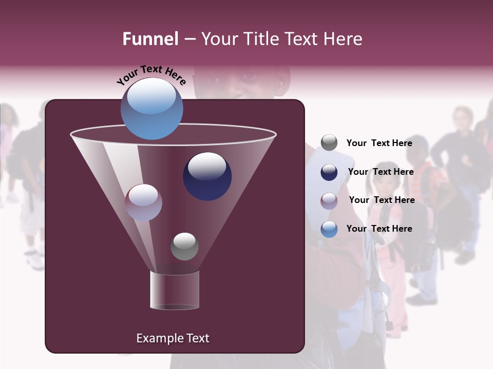 White White Background Assist PowerPoint Template