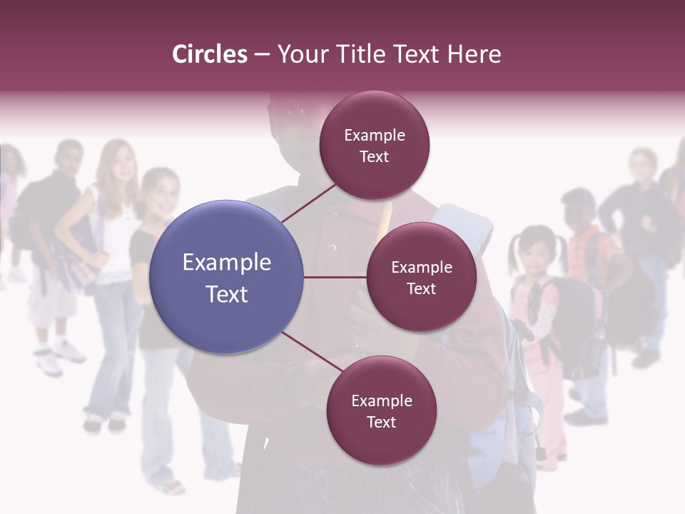 White White Background Assist PowerPoint Template