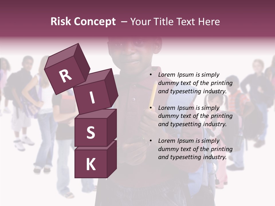 White White Background Assist PowerPoint Template