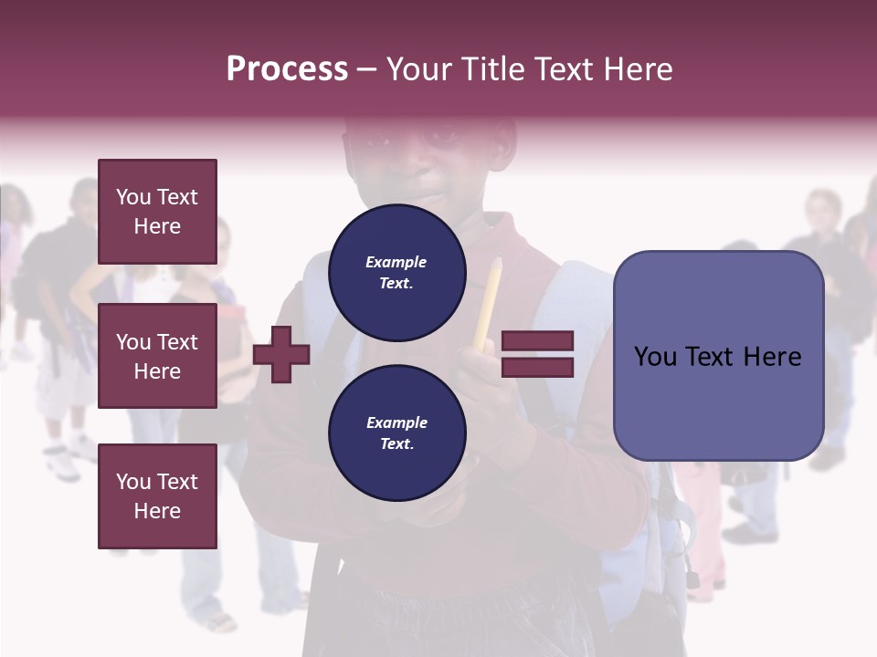 White White Background Assist PowerPoint Template