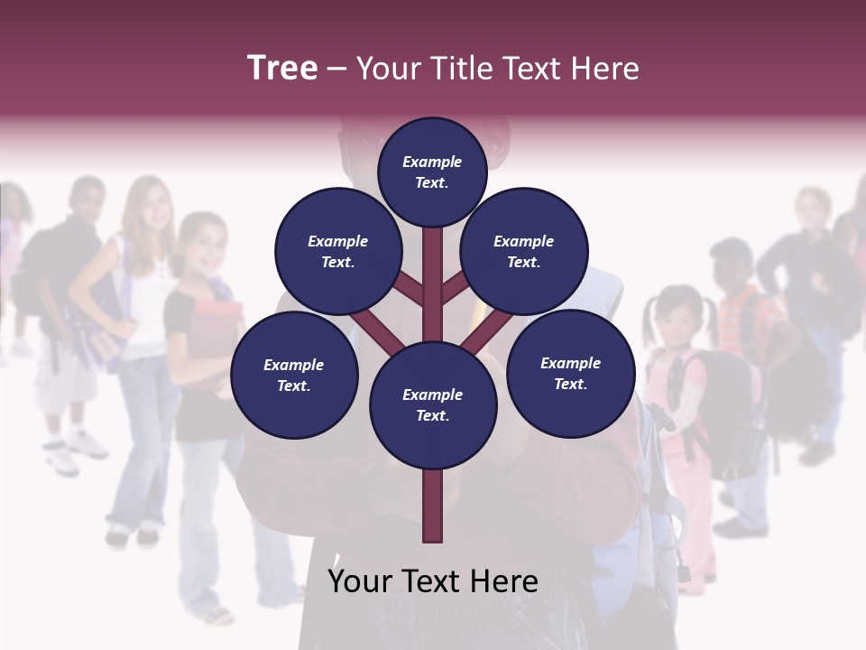 White White Background Assist PowerPoint Template