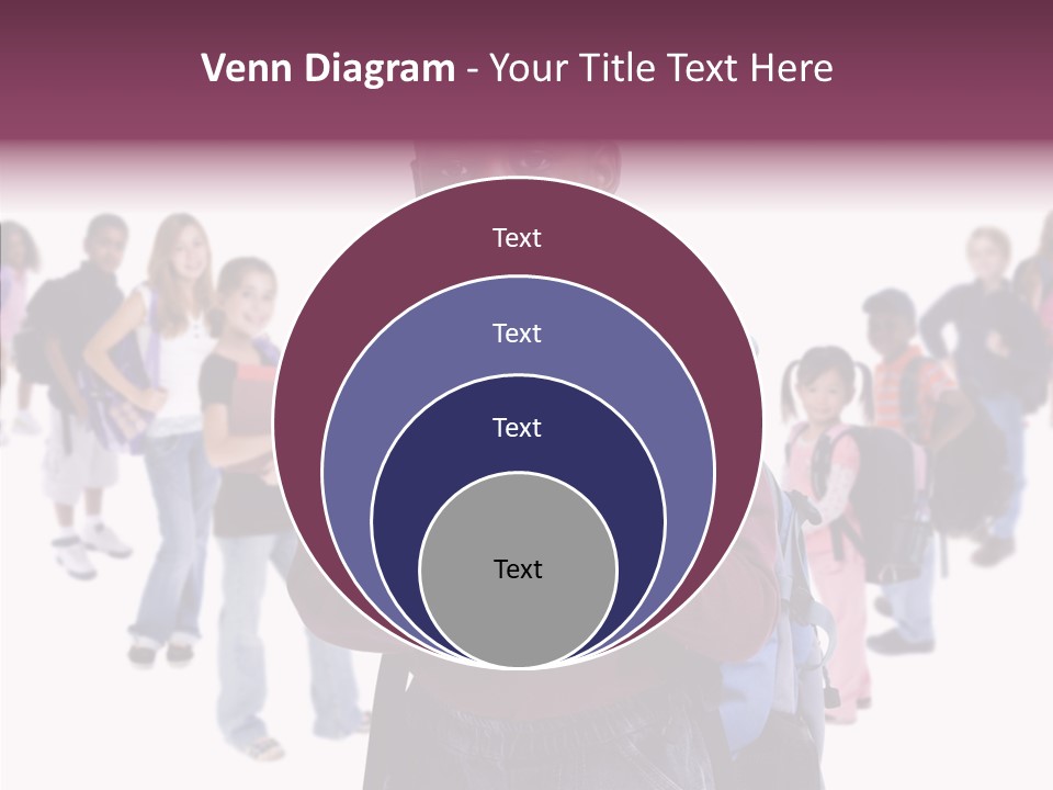 White White Background Assist PowerPoint Template