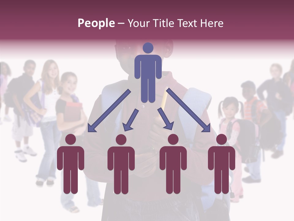 White White Background Assist PowerPoint Template