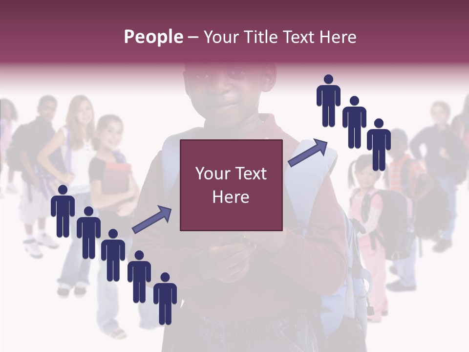 White White Background Assist PowerPoint Template