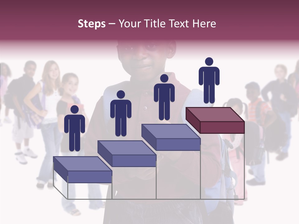 White White Background Assist PowerPoint Template