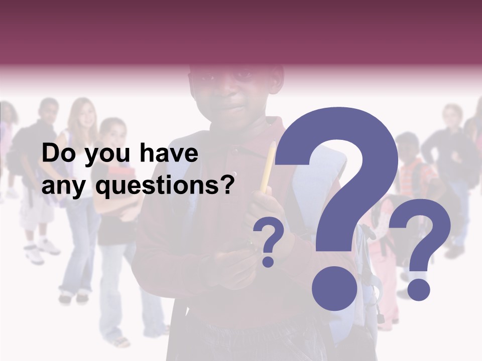 White White Background Assist PowerPoint Template