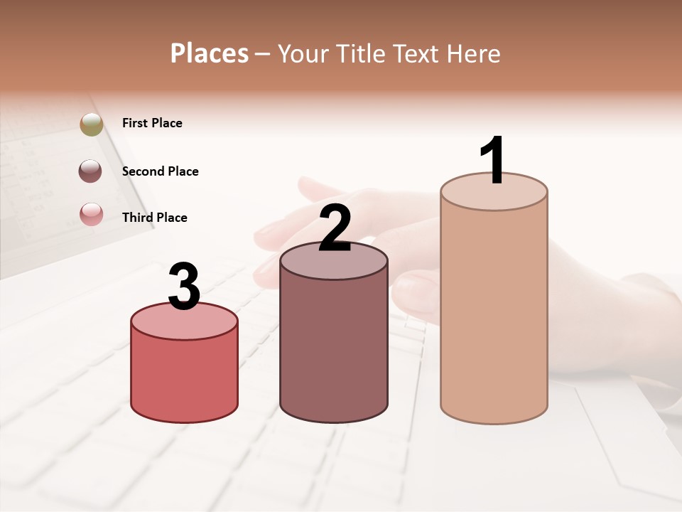 Touching Holding Hands Close Up PowerPoint Template