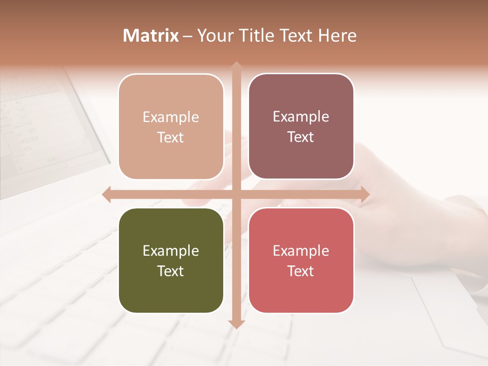 Touching Holding Hands Close Up PowerPoint Template