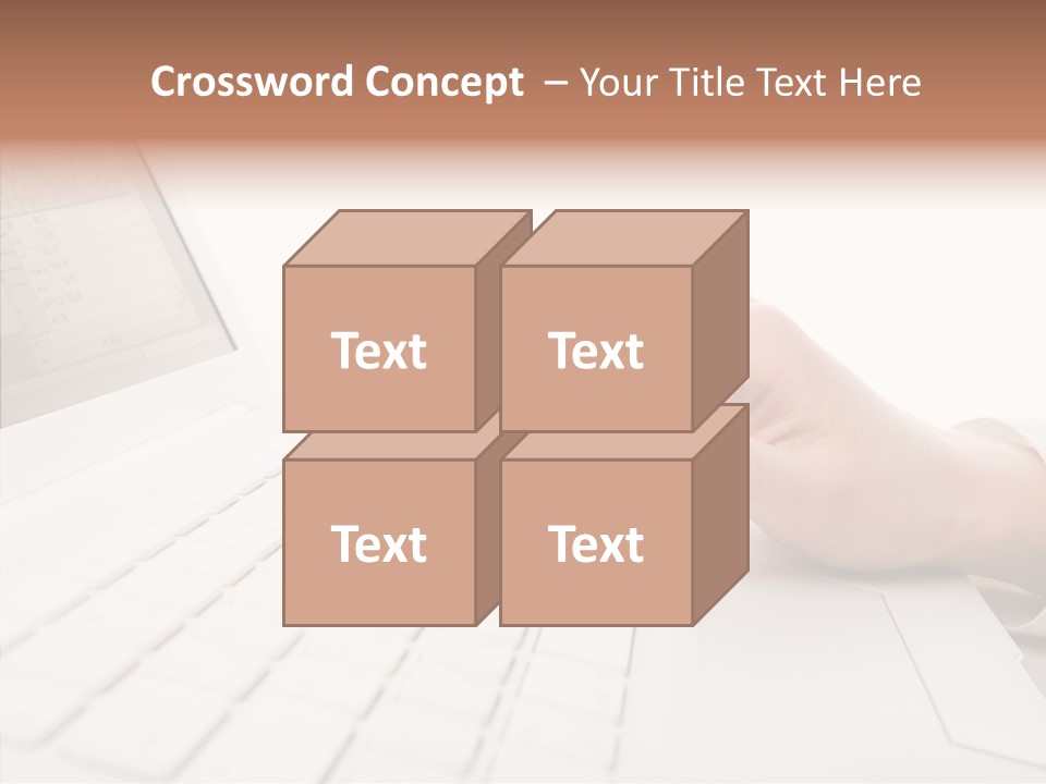 Touching Holding Hands Close Up PowerPoint Template