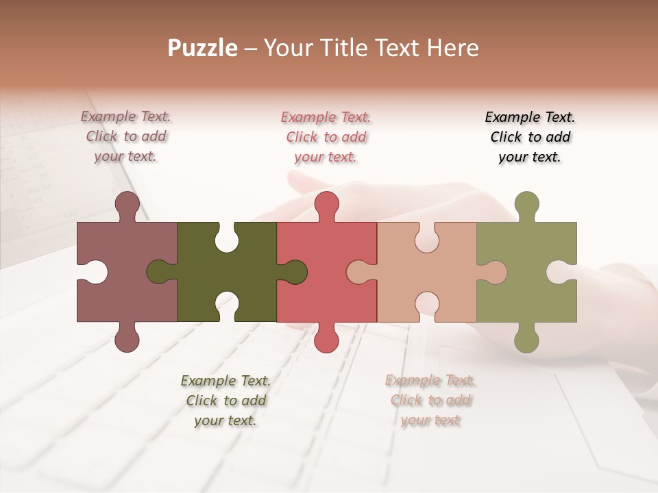 Touching Holding Hands Close Up PowerPoint Template