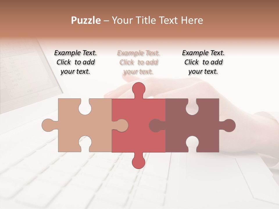 Touching Holding Hands Close Up PowerPoint Template