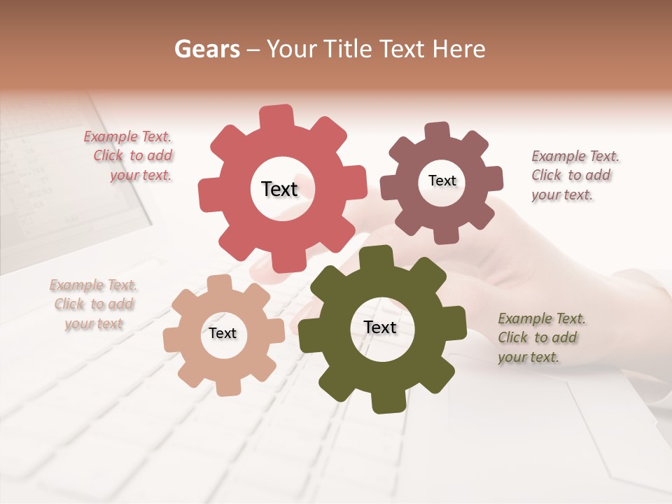 Touching Holding Hands Close Up PowerPoint Template