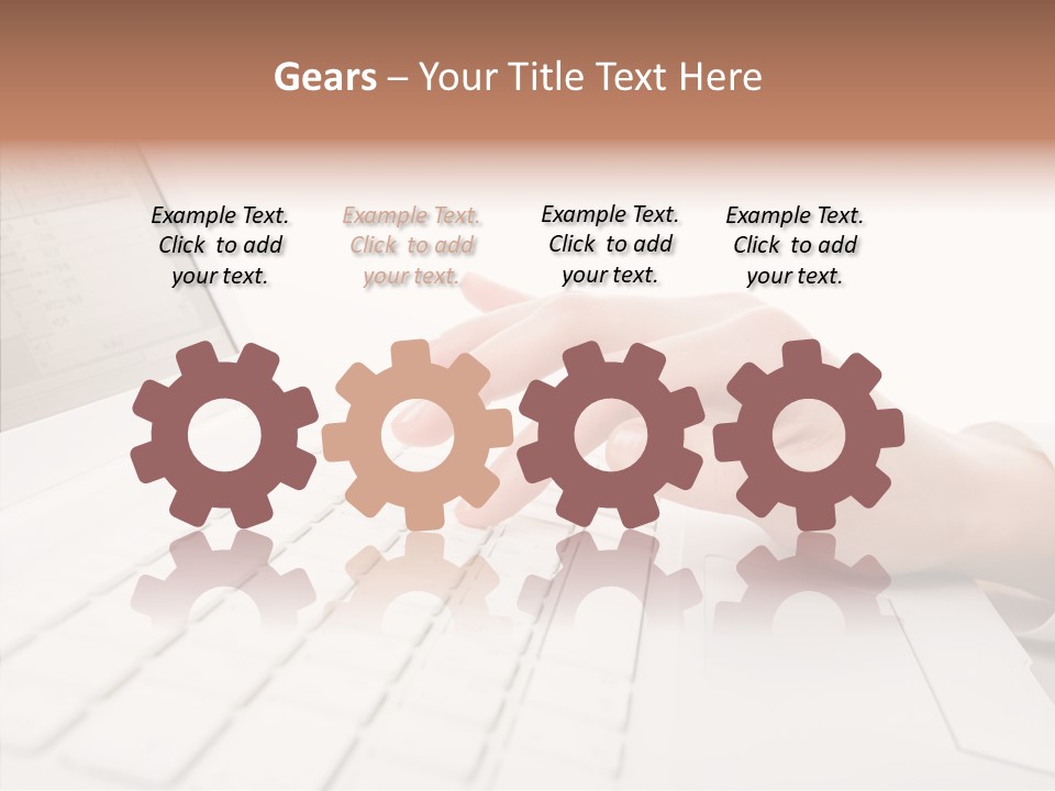 Touching Holding Hands Close Up PowerPoint Template