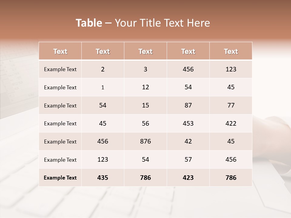 Touching Holding Hands Close Up PowerPoint Template