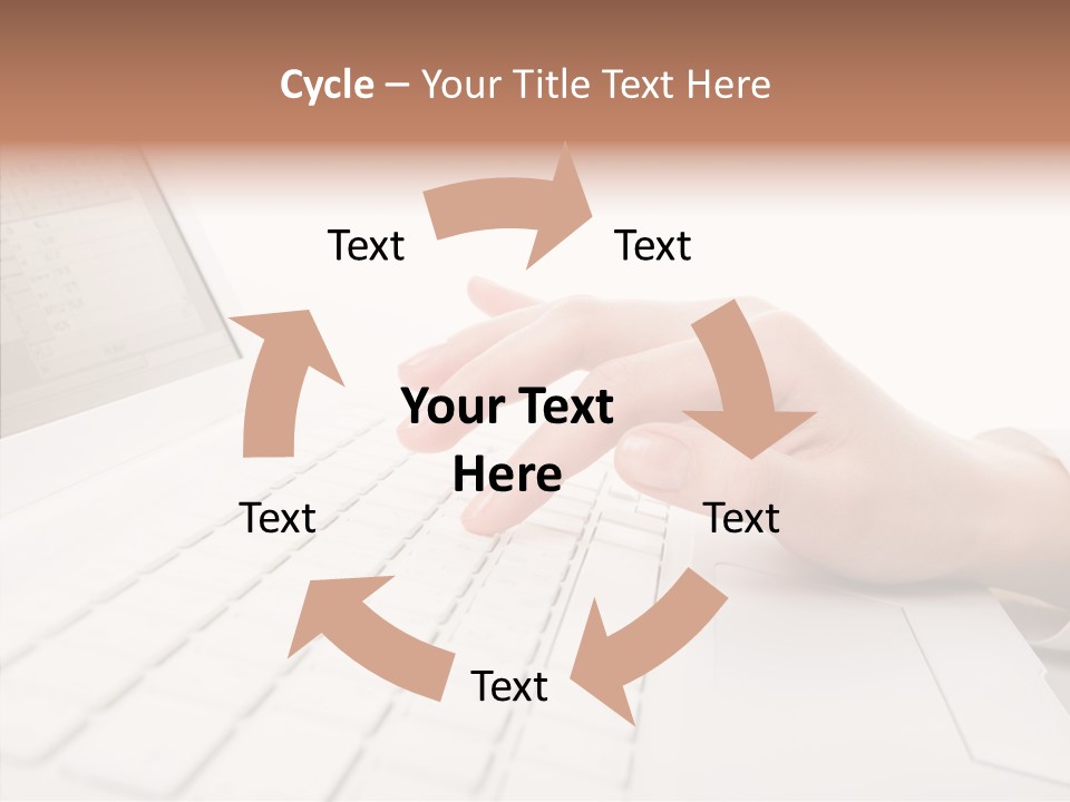 Touching Holding Hands Close Up PowerPoint Template