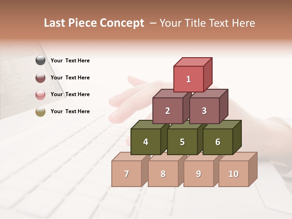 Touching Holding Hands Close Up PowerPoint Template