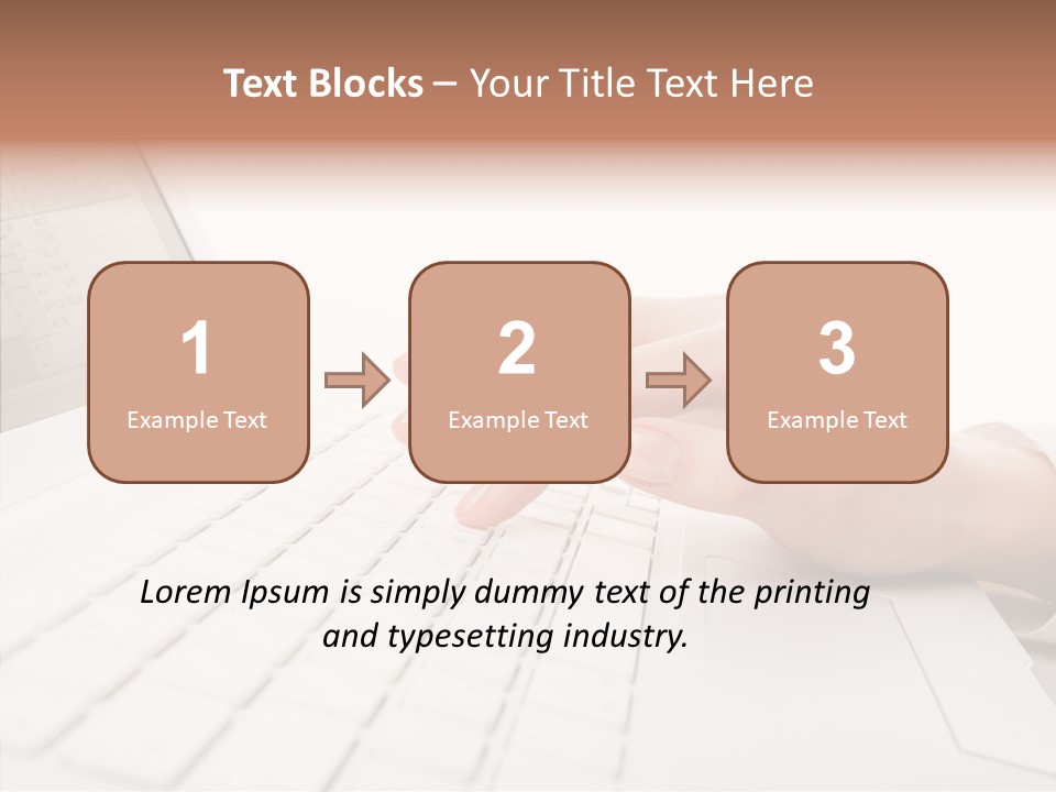 Touching Holding Hands Close Up PowerPoint Template