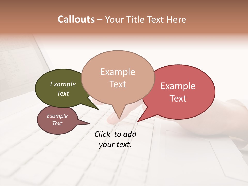 Touching Holding Hands Close Up PowerPoint Template
