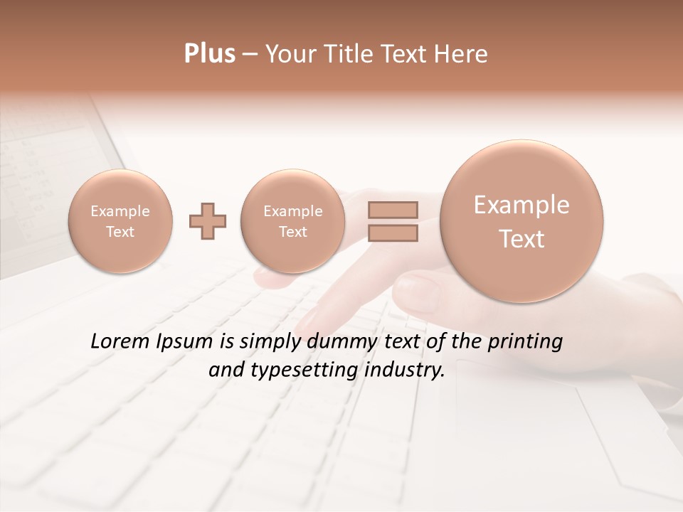 Touching Holding Hands Close Up PowerPoint Template