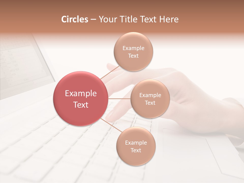 Touching Holding Hands Close Up PowerPoint Template