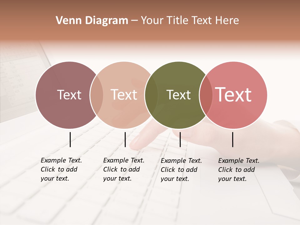 Touching Holding Hands Close Up PowerPoint Template