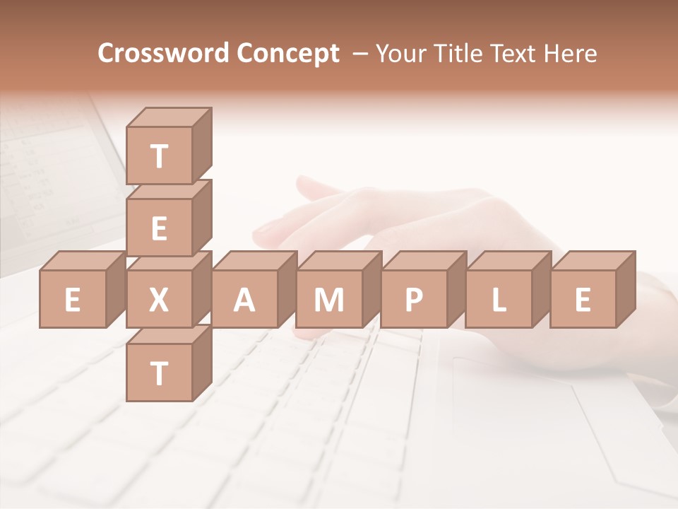 Touching Holding Hands Close Up PowerPoint Template