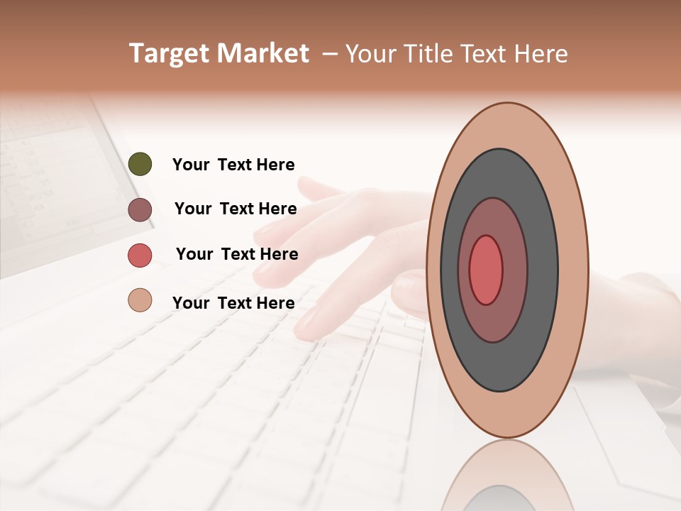 Touching Holding Hands Close Up PowerPoint Template